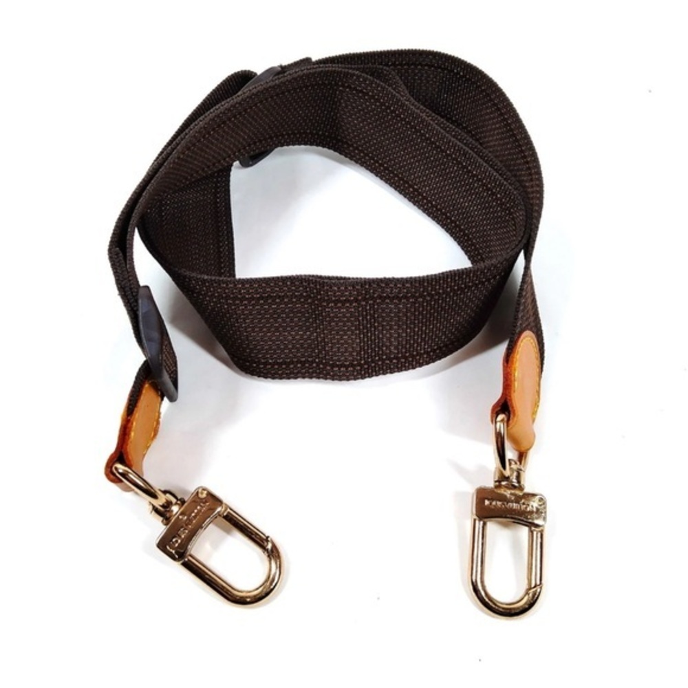 Louis Vuitton Canvas Strap Shoulder / Crossbody Brown